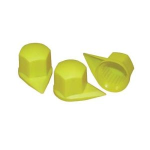 27MM DUSTITE WHEEL NUT INDICATOR (Yellow)