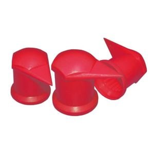 19MM DUSTITE LR WHEEL NUT INDICATOR RED