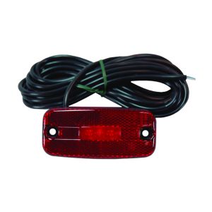 MARKER LAMP RED DUAL VOLTAGE LED