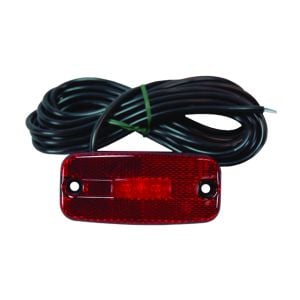 MARKER LAMP RED DUAL VOLTAGE LED