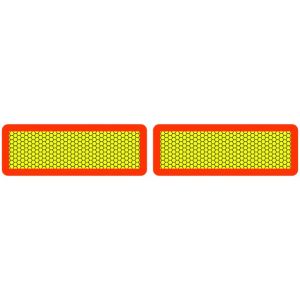 REAR MARKER BOARD - TYPE 6 AND 7 (SUPPLIED IN PAIRS)