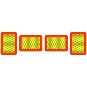 REAR MARKER BOARD - TYPE 8 (SUPPLIED IN SETS OF 4)