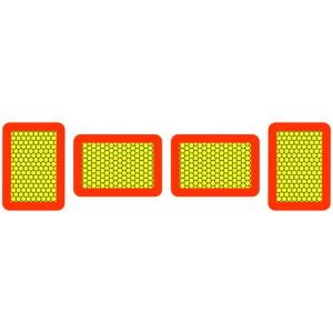 REAR MARKER BOARD - TYPE 8 (SUPPLIED IN SETS OF 4)