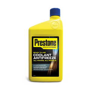 Prestone Coolant & Antifreeze – Premium advanced formula providing superior protection for all types of vehicles, including modern, vintage, and classic models.