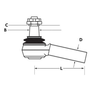 TRACK ROD END - RHT
