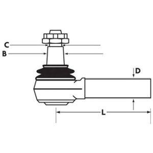 Track Rod End - LHT