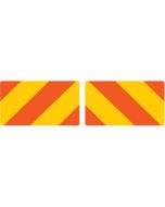 REAR MARKER BOARD - TYPE 6 (SUPPLIED IN PAIRS) SELF ADHESIVE