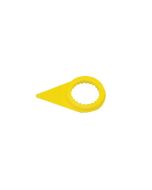 24MM CHECKPOINT WHEEL NUT INDICATOR YELLOW