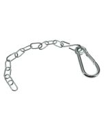 Dog clip and chain 3"