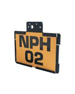 NUMBER PLATE HOLDER - THERMOPLASTIC