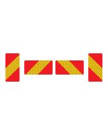 REAR MARKER BOARD - TYPE 4 (SUPPLIED IN SETS OF 4)