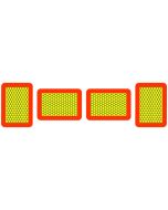 REAR MARKER BOARD - TYPE 8 (SUPPLIED IN SETS OF 4)